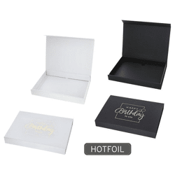 Happy Birthday box, magnetic closure, 2/s, approx. 32x23cm