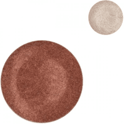 Dekoteller Melamin Shine bronze/nude 22 cm 2 Stück sortiert