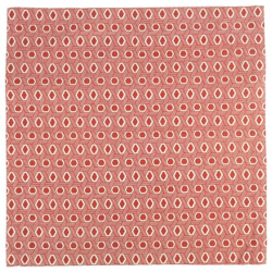 Fair Trade cushion cover Graphic red 45 x 45 cm