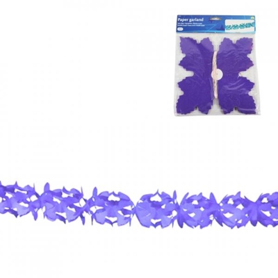 Folatgirlande lila 600 cm