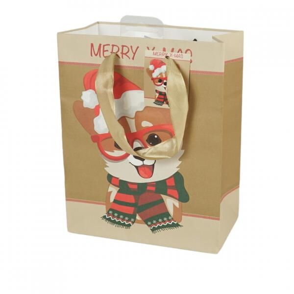 Geschenkpackung Frohe Weihnachten 23 cm