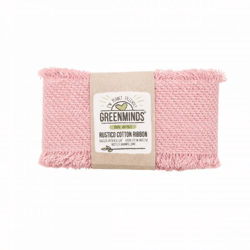 Greenminds ribbon Rustic pink 2 m.