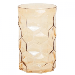 Housevitamin vase Pattern amber 25 cm