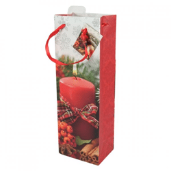 Kerze als Geschenk verpackt 36 cm