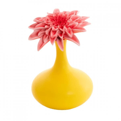 Light & Living Deko-Vase Salome gelb/rosa 24 cm