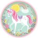 Magical Unicorn - 8 Teller rund - 23 cm