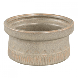PTMD Blumentopf Rail niedrig L hellbraun 19,5 cm