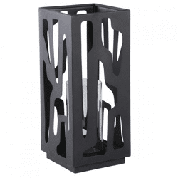 PTMD Windlicht Dewey schwarz 42 cm