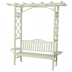 (R) Gartenbank Barolo Aluminium beige 210 cm