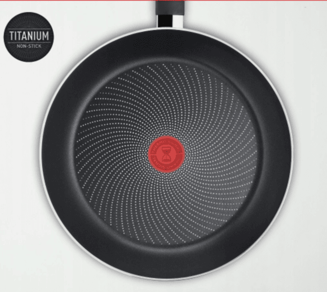 Tefal Pfanne 30 cm Start Easy Induktion, ideal für großes Braten, gleichmäßige Hitzeverteilung und komfortables Kochen im Alltag