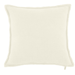 Tiseco Kissen Suzette elfenbein 45 x 45 cm