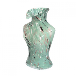 Vase Bossom türkis 20 cm