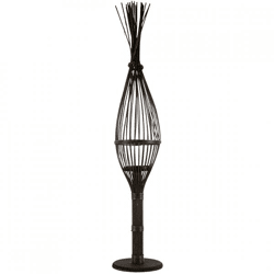 Windlicht Freek braun 110 cm