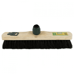 Weicher Besen schwarz 37,5 cm