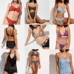 1,10 € Damen-Badebekleidung Kategorie A, neu in Originalverpackung, XS-XXXL, BHs Tops Slips Strings Shorts, deutsche Katalogware