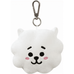 BT21 RJ Schlüsselanhänger, 9cm - Plüschfigur