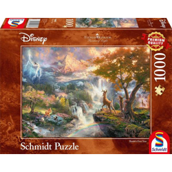 Disney, Bambi - 1000 Teile Puzzle (Thomas Kinkade)
