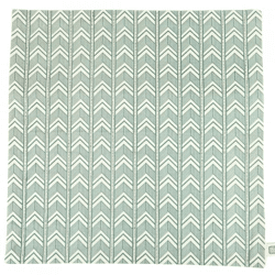 Fair Trade Kissenbezug Graphic grün 45 x 45 cm