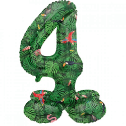 Folat Folienballon stehend 4 Jungle vibe 41 cm