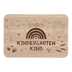 Frühstücksbrettchen Kindergarten