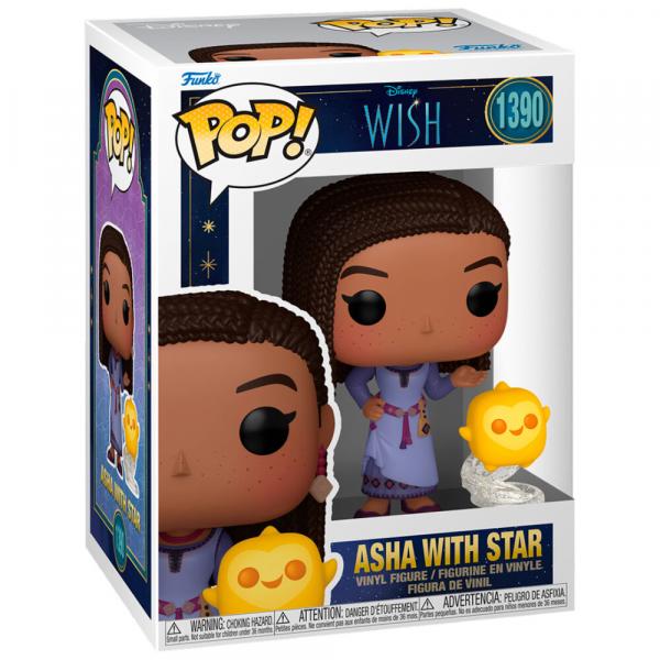 Funko 72420 - Pop! Disney - Wish Asha with Star #1390