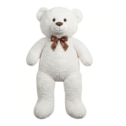 Stofftier Bär XXL weiß 150 cm