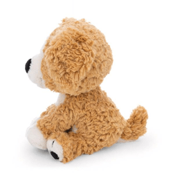 Kuscheltier Sitzender Hund braun NICI GREEN - 25 cm