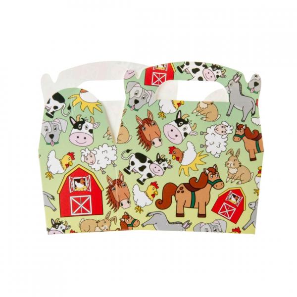 Leckerli-Dose Farm Animals grün 12,5 cm 12 Stück