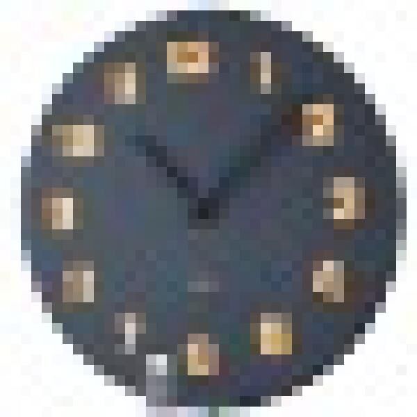 LED Holz Wanduhr