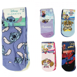 License kids sneaker socks 5-pack assorted