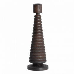 Light & Living Kerzenleuchter Almola Mangoholz dunkelbraun 28 cm