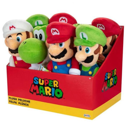 Nintendo Super Mario - Plüsch Sortiment im Display - 22 cm