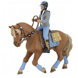 Papo 52008 - Spielfigur - Junger Reiter, 8cm