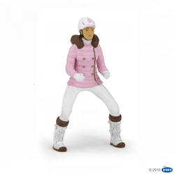 Papo 52011 - Spielfigur - Reiterin Fashion Winter