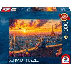 Pariser Dachgeflüster - Standard 1000 Teile Puzzle