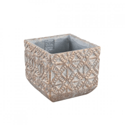 PTMD Blumentopf Jenah braun S 16 cm