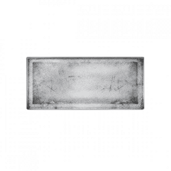 PTMD Exklusive Fliese Glas grau/silber 7,5 x 15 cm 88 Stück