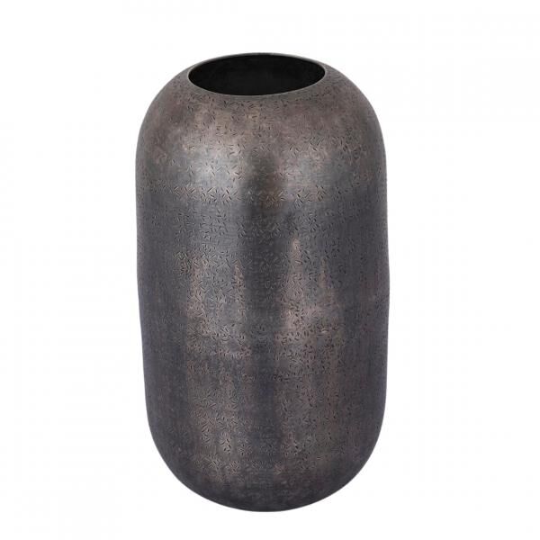 PTMD Vase Yourne M Aluminium grau 30 cm B-Wahl