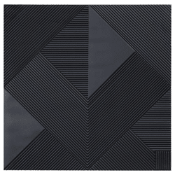 PTMD Wandpaneel Belinda schwarz 120 x 120 cm