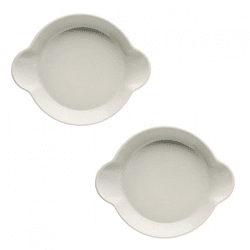 Sagaform Piccadilly Schale grau 18 cm 2er Set