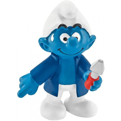 Schleich 20768 - Smurf janitor, play figure