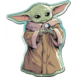 Star Wars - Grogu - Holz Form Puzzle 160 Teile