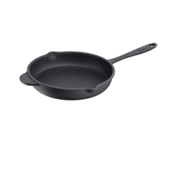 Tefal Gusseisen Pfanne 26 cm emailliert, ideal für gleichmäßiges Braten, robuste Verarbeitung und vielseitige Nutzung im Küchenalltag