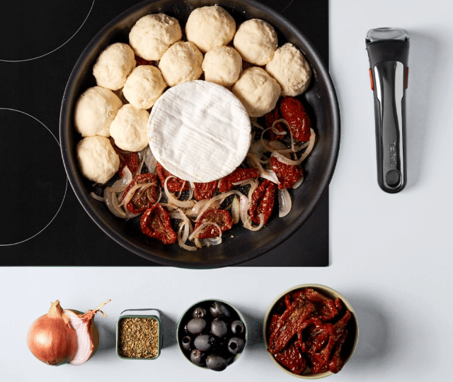 Tefal Ingenio Kasserolle 20 cm Induktion Black Performance, ideal für Saucen und kleine Gerichte, gleichmäßige Hitzeverteilung und vielseiti