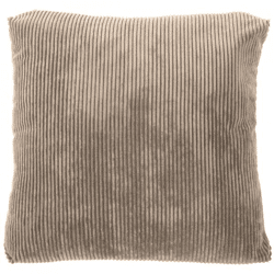 Tiseco Kissen Cordovan taupe 60 x 60 cm