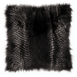 Tiseco Kissen Fox schwarz 45 x 45 cm