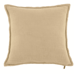 Tiseco Kissen Suzette sand 45 x 45 cm