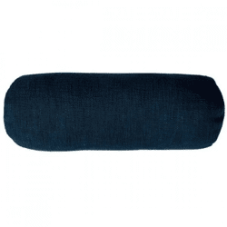Tiseco Nackenkissen Baumwolle Slub insigna blau 15 x 45 cm
