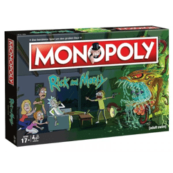 Winning Moves 45069 - Monopoly: Rick & Morty - Board game