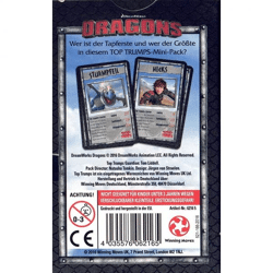 Winning Moves 62165 - Top Trumps Mini Dragons - Kartenspiele im Display